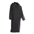 Radians 10165-31-2-BLK-5X 1650C Economy Rain Coat with Snaps and Detachable Hood, Black, 5X