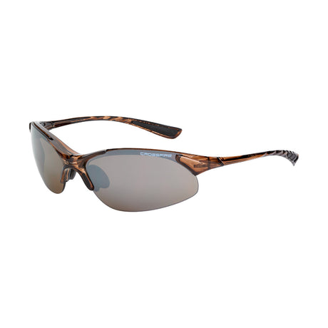 Crossfire Cobra HD brown flash mirror lens, Crystal brown