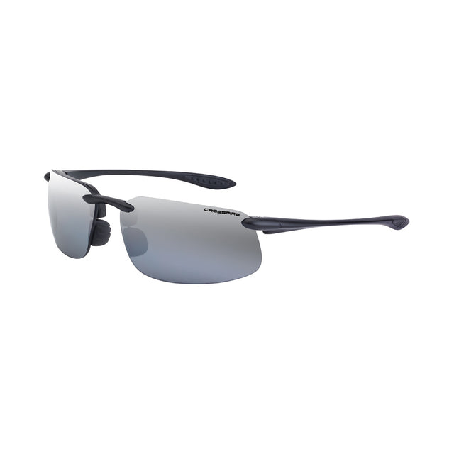 Crossfire ES4 - Silver mirror lens / Shiny black frame