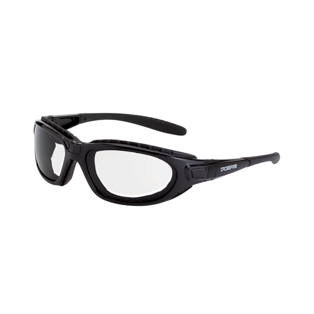 Crossfire Journey Man - Clear Anti-Fog / Crystal Black