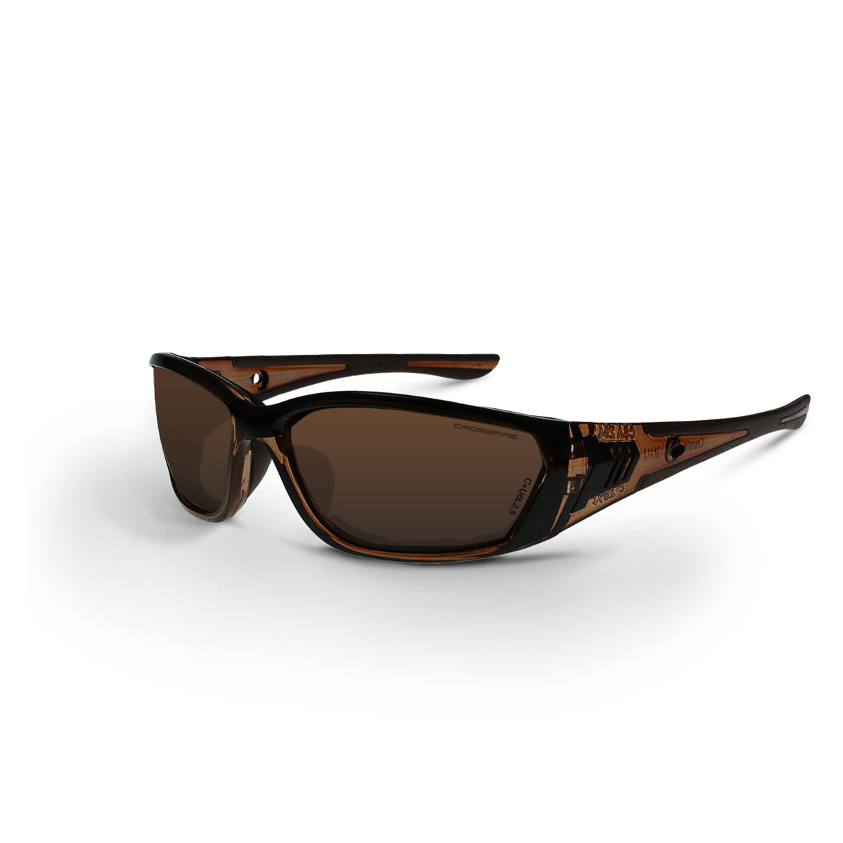 Crossfire 710 - Brown Anti-Fog / Crystal Brown