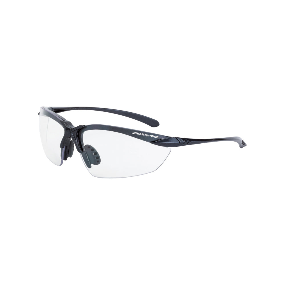 Crossfire Sniper - Clear lens / Matte black frame