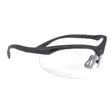 Radians CH1-130 Cheaters Magnifier Safety Eyewear Black Frame with Clear Lens 3.0 Diopter