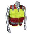 Radwear USA CSV6-01Z1-5X SV6 Custom Vest, Hi Viz Red, 5X