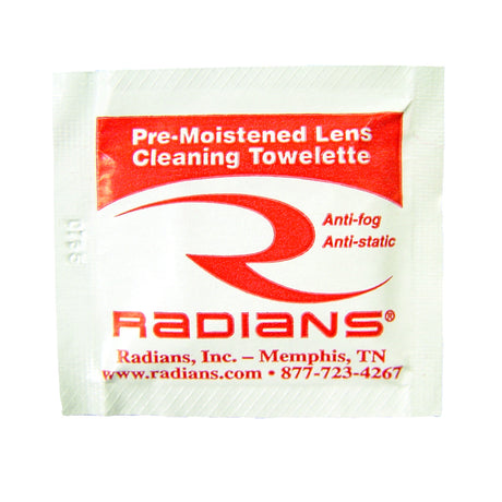 Radians LCB1 Bulk Lens Cleaning Towelettes, 1000 Pack