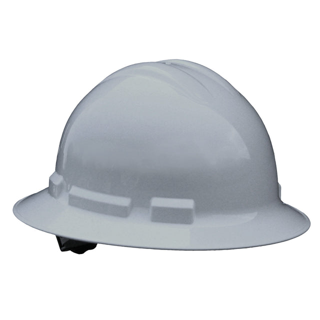 Radians QHP4-GRAY Quartz Full Brim Hard Hat, Gray