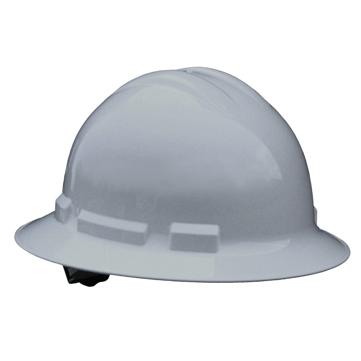 Radians QHR4-Gray Gray 4 Point Ratcheting Full Brim Hard Hat