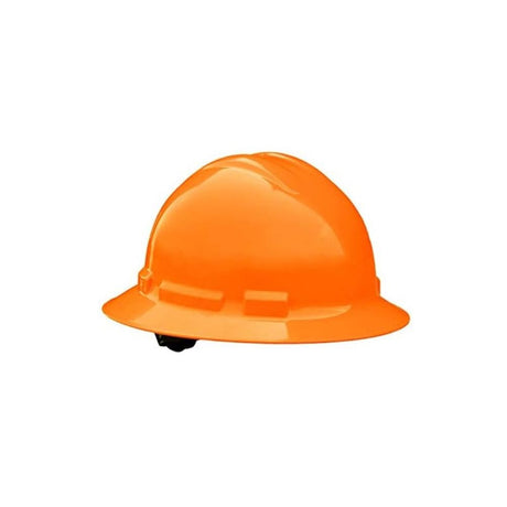 Radians QHR4-ORANGE  Orange 4 Point Ratcheting Full Brim Hard Hat