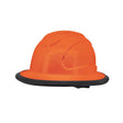 Radians RHJ6-ORANGE-HV High Viz Orange 6 Point Ratcheting Full Brim Hard Hat