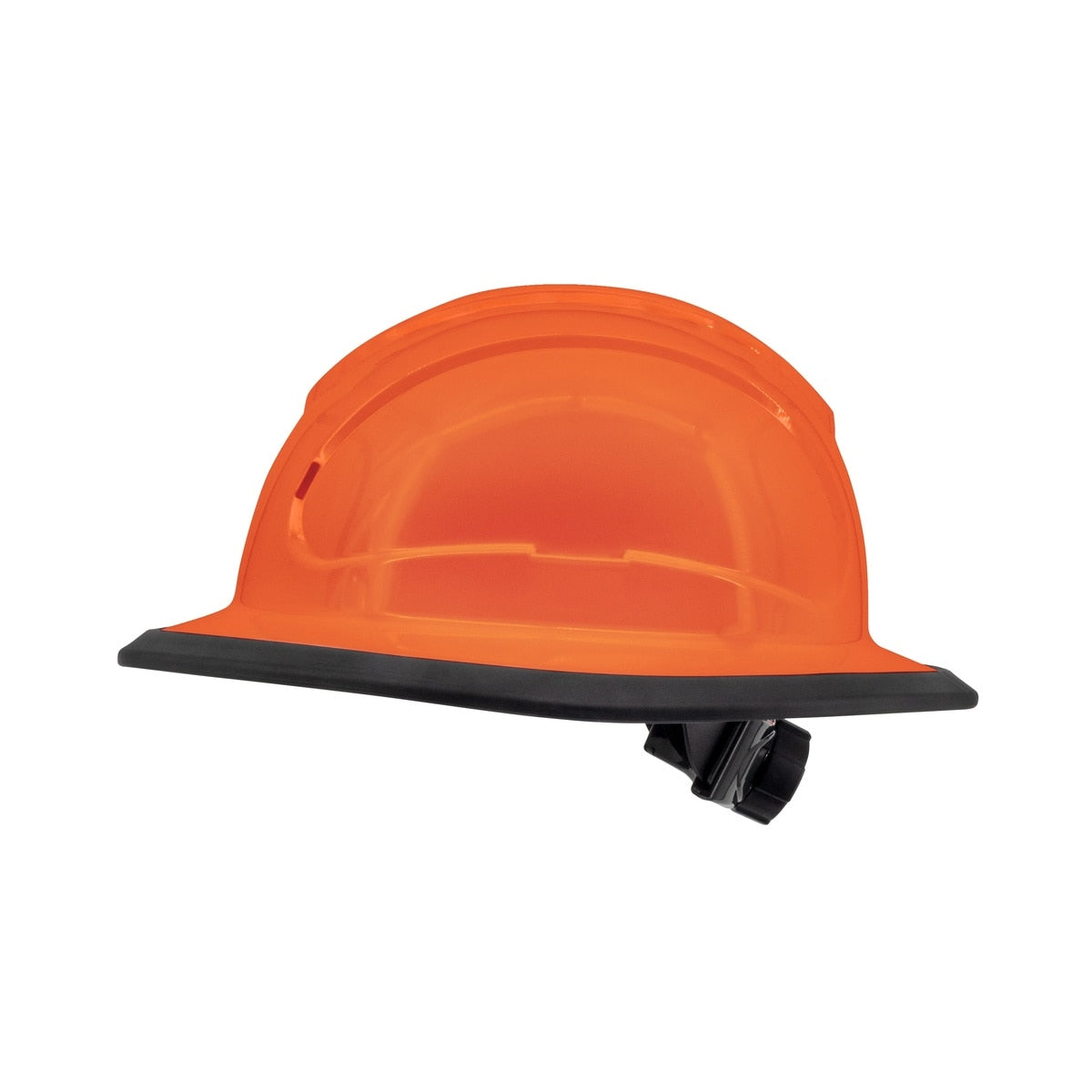 Radians RHJ6-ORANGE-HV High Viz Orange 6 Point Ratcheting Full Brim Hard Hat - 2