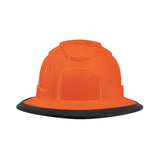 Radians RHJ6-ORANGE-HV High Viz Orange 6 Point Ratcheting Full Brim Hard Hat - 4