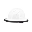 Radians RHJ6-WHITE White 4 Point Ratcheting Full Brim Hard Hat