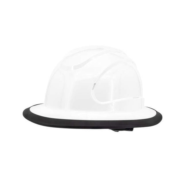 Radians RHJ6-WHITE White 4 Point Ratcheting Full Brim Hard Hat