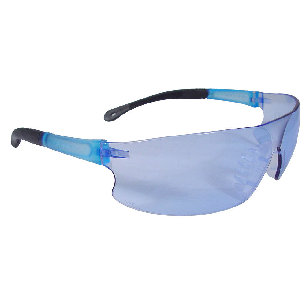 Radians RS1-B Rad-Sequel Safety Eyewear, Light Blue Frame & Lens