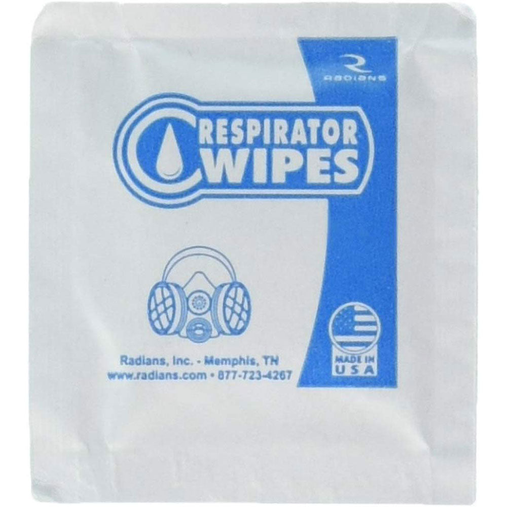 Radians RW-100 Individually Wrapped Respirator Wipes, 100 Pack - 3