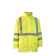 Radians RW11-3ZGR-XL Waterproof Lightweight Packable Raincoat, Green, Size XL