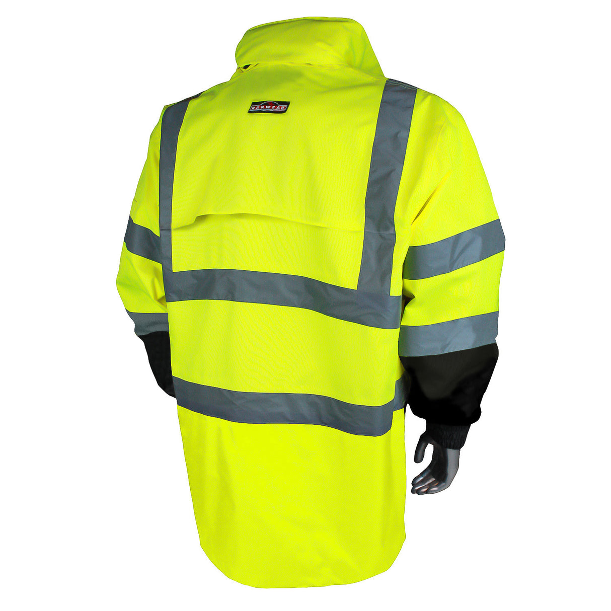 Radians RW30-3Z1Y-5X 5X Class 3 General Purpose Rain Jacket - Green - 2