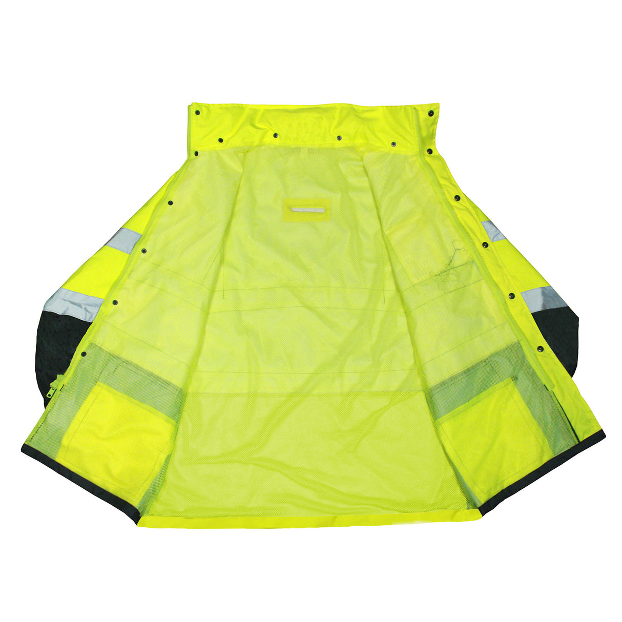 Radians RW30-3Z1Y-M Medium Class 3 General Purpose Rain Jacket - Green - 3