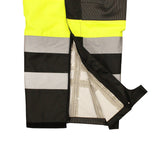 Radians RW32-EZ1Y-5X 5X Class E Heavy Duty Rain Bibs - Green - 6