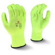 Radians RWG22L 13 Gauge High Visibility Work Glove, Large