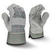 Radians RWG3300XL Select Shoulder Split Cowhide Leather Gloves, Grey, XL, 12 pk