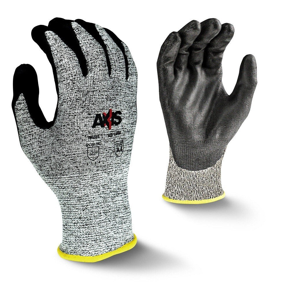 Radians RWG555XL Axis Cut Protection Level A4 Work Glove, Extra Large ...