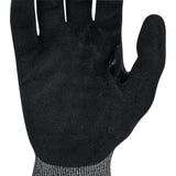 Radians RWG589 Cut Protection Level A9 Sandy Foam Nitrile Coated Work Glove Touchscreen Compatible - 5