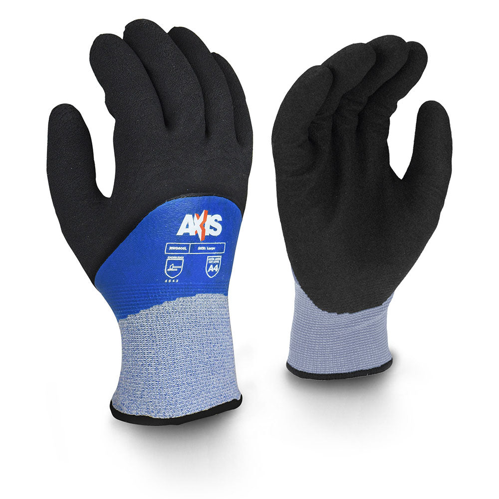 Radians RWG605M Cut Protection Level A4 Cold Weather Glove, Blue, Medium - 2