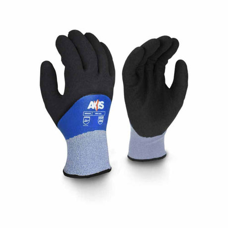 Radians RWG605S Small Blue / Black Cold Weather Gloves  Cut Rated [A4] 4544