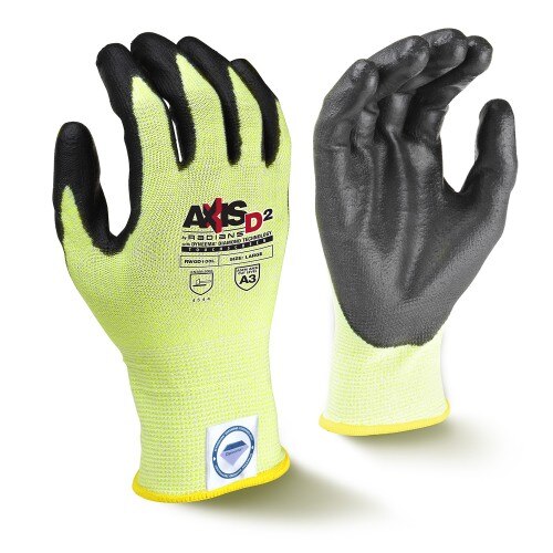 Radians RWGD100XXL AXIS D2 Cut A3 Touchscreen Glove, XXL