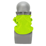 Radians RWL26HVG 3-in-1 Polar Fleece Balaclava High Visibility Green 9 x 7" - 5