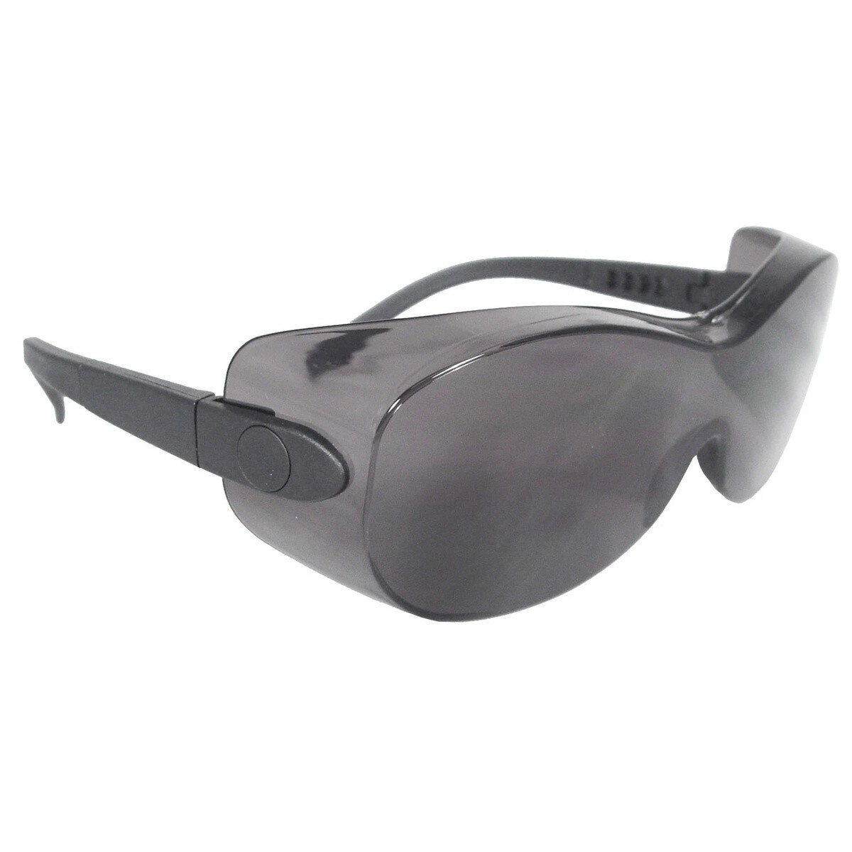 Radians SH1-20 Sheath OTG Smoke Safety Glasses 6" L x 2.5" W x 2.5" H