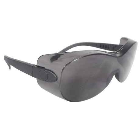 Radians SH1-20 Sheath OTG Smoke Safety Glasses 6" L x 2.5" W x 2.5" H