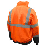 Radians SJ110B-3ZOS-L Large Class 3 Two-In-One Bomber Jacket - Orange - 2