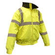 Radians SJ11Q-3ZGS-2X 2X Class 3 Quilted Bomber Jacket - Green