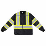 Radians SJ910B-1ZGW-S SJ910B-1ZGW Women’s Class 1 Hi-Vis Bomber Jacket - Black - Size S - 3