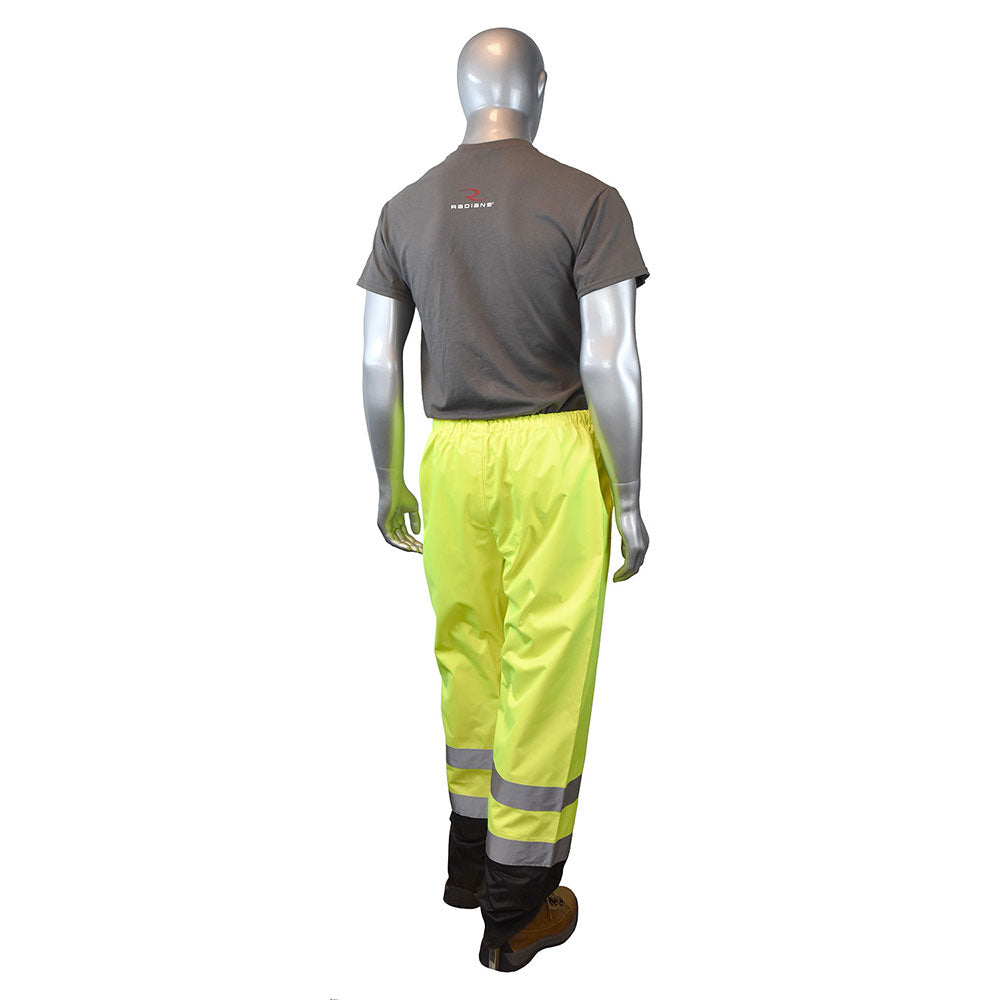 Radians SP41-EPGS-5X6X Class E Sealed Waterproof Safety Pants, Hi Viz Green, 5XL /6XL - 2