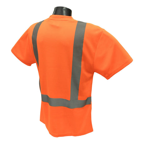 Radians ST11-2POS-2XL Class 2 High Visibility Safety T-Shirt w Max-Dri, XXL