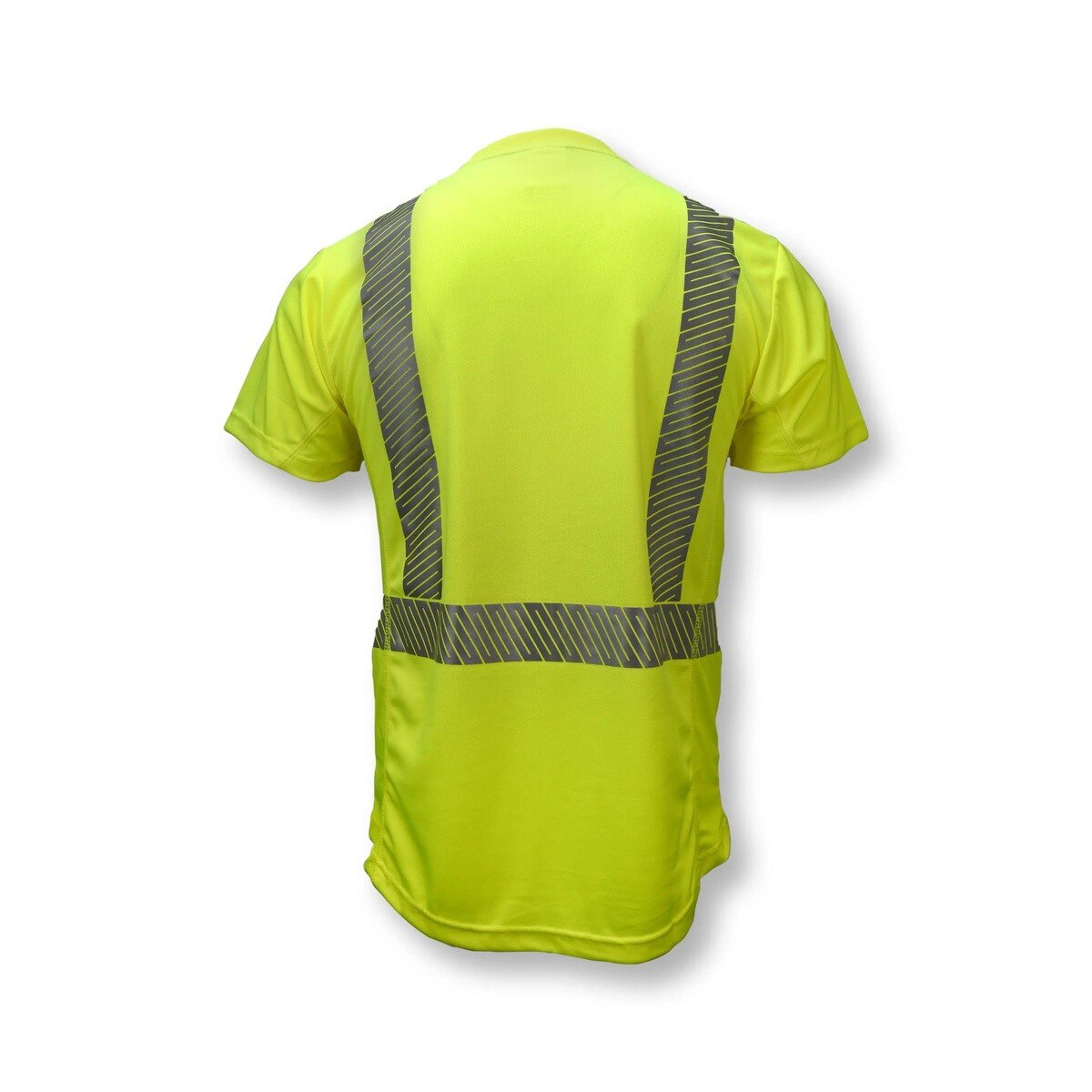 Radians ST31-2PGS-L Hi-Vis Green Cooling T-Shirt 2" Reflective Tape Large - 4