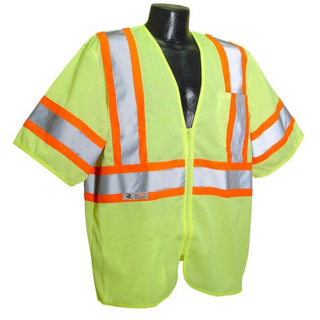 Radians SV22-3ZGM-5X 5XL Class 3 Two Tone Vest - Green