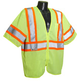 Radians SV22-3ZGM-2X 2XL Class 3 Two Tone Vest - Green