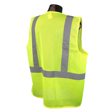 Radians SV27 2ZGM XL Surveyor Type R Class 2 Safety Vest, Hi Viz Green, XL