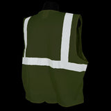 Radians SV2ZGMS Small Class 2 Vest Green Mesh w/ Zipper - 4