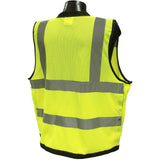 Radians SV59-2ZGD-L Large Class 2 Heavy Duty Green Surveyor Vest - 2