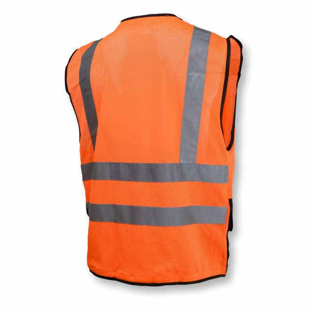 Radians SV59B-2ZOM-2X Orange Type R Class 2 Heavy Duty Surveyor Safety Vest - 2XL - 2