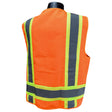 Radians SV62-2ZOT-3X Type R Class 2 Surveyor Safety Vest, Hi Viz Orange, 3XL