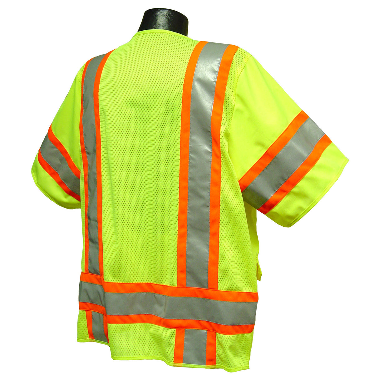 Radians SV63G4X Green Class 3 Hi-Viz Two-Tone Surveyor Safety Vest, 4XL - 2