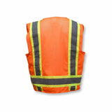 Radians SV6O2X 2 Tone Surveyor Type R Class 2 Solid/Mesh Safety Vest, XXL - 4