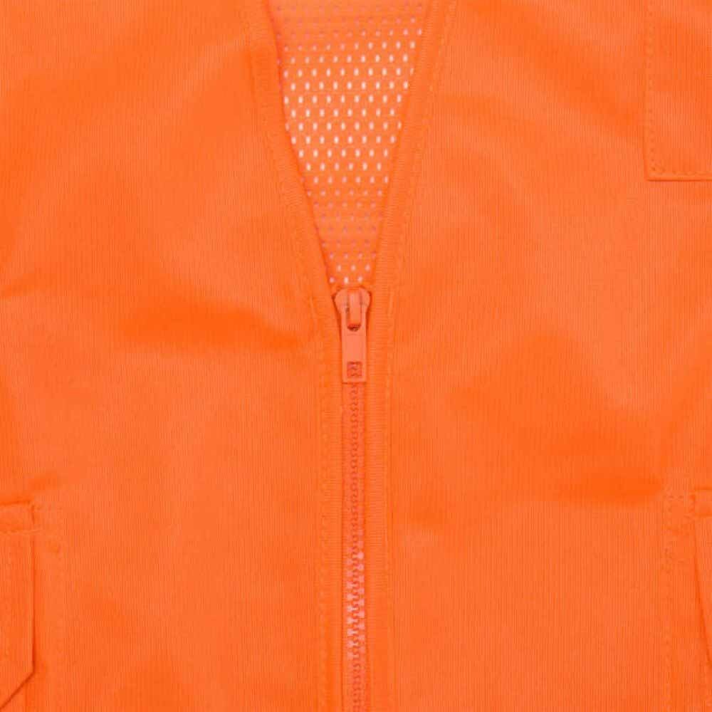 Radians SV6O2X 2 Tone Surveyor Type R Class 2 Solid/Mesh Safety Vest, XXL - 6