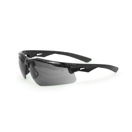 Radians TXC1-20ID Thraxus Safety Glasses - Black Frame - Smoke Lens